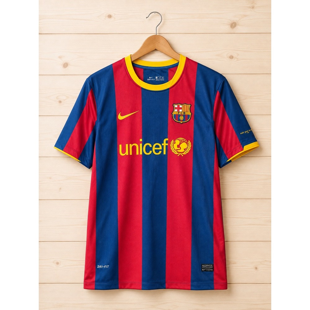 FC Barcelona Andres Iniesta #8 Jersey XLarge Dri-FIT UNICEF Soccer